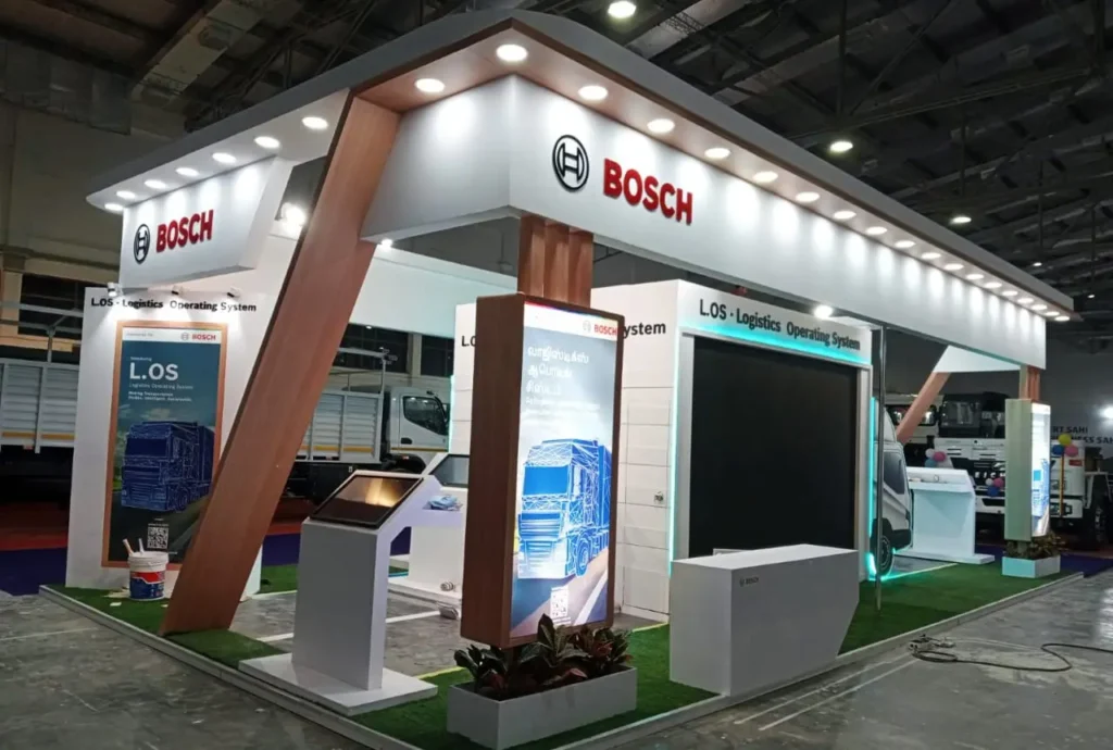 Exhibition Stall Fabricated For Bosch