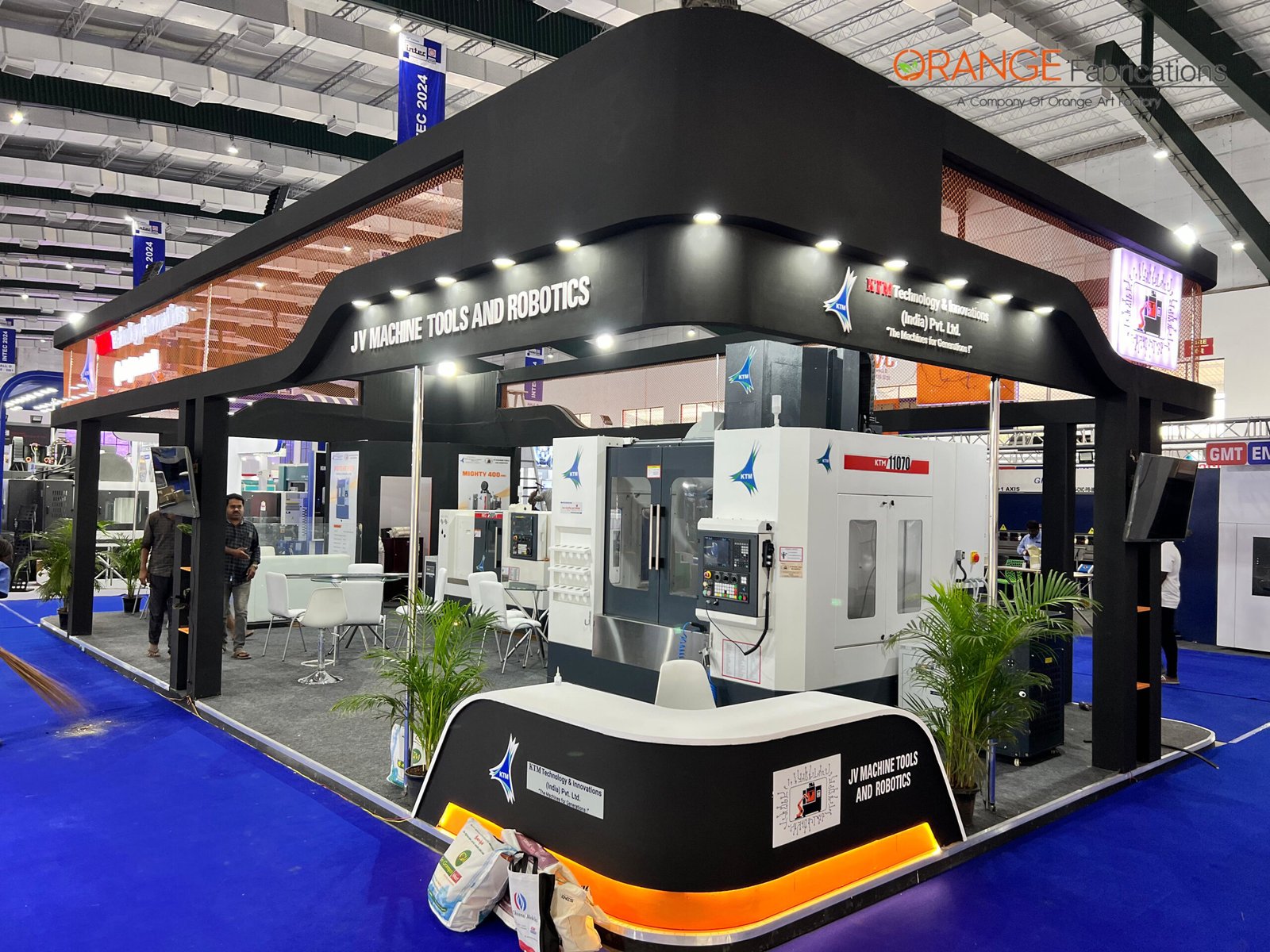 The Orange Stall Fabrication: Resuming Exhibition Stall Fabrication and Designing in Hyderabad