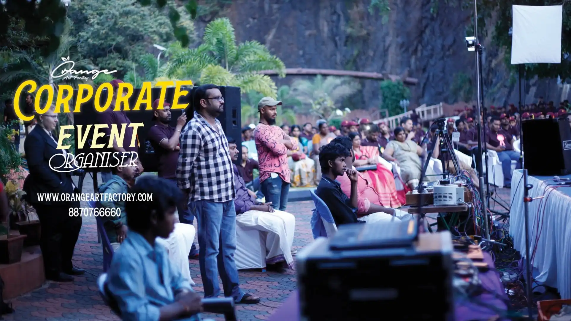 Best event management company in Coimbatore - Large scale corporate annual day celebration organized by Orange Art Factory.