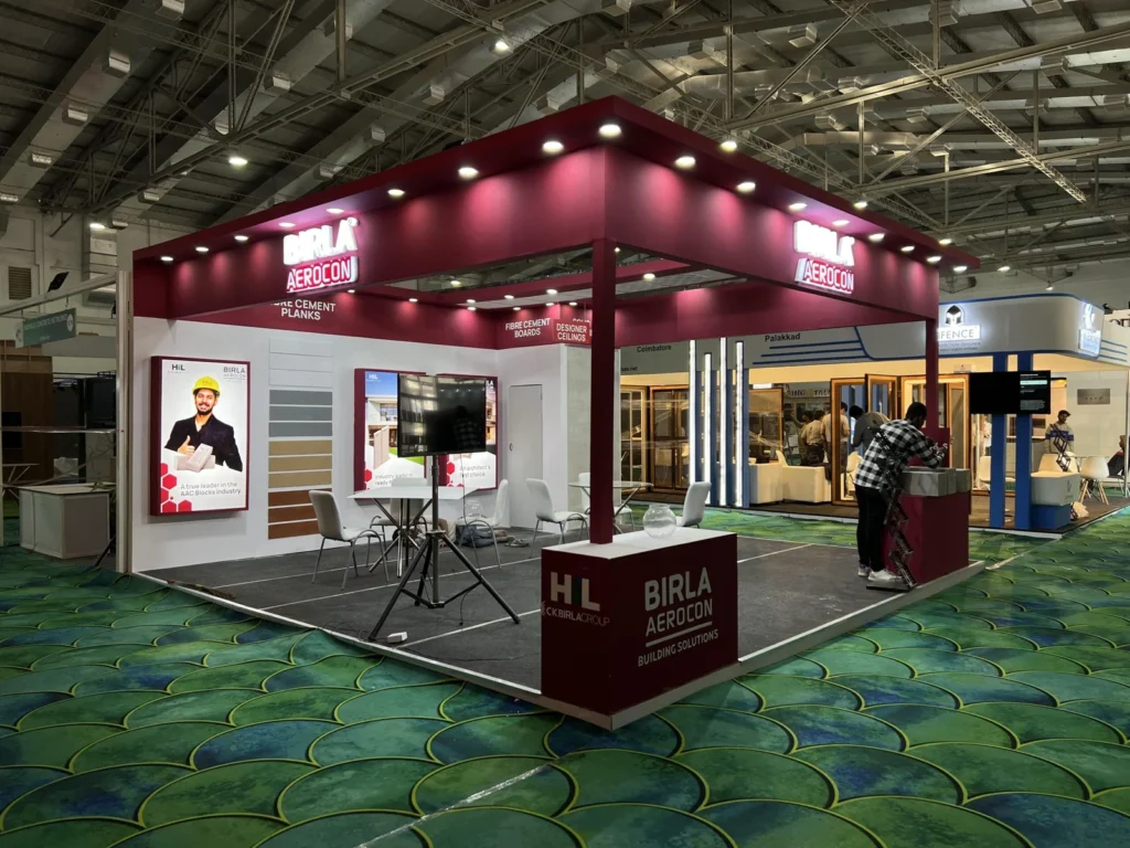 exhibition stall fabrication in Chennai